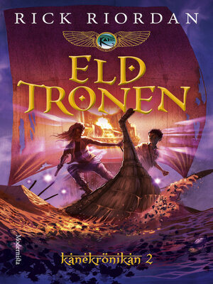 cover image of Eldtronen (Andra boken i Kanekrönikan)